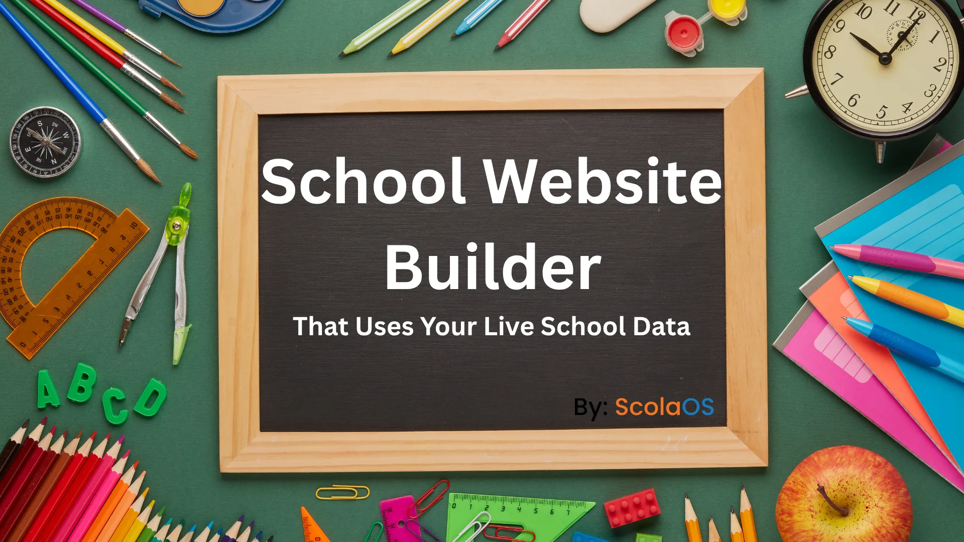 School Website Builder That Uses Your Live School Data